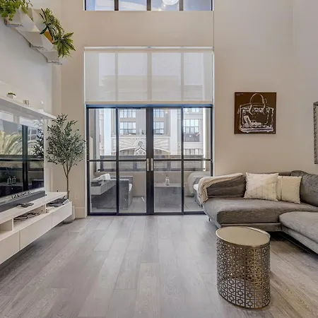 Modern Luxury Loft Facing Santana Row With Balcony Apartamento